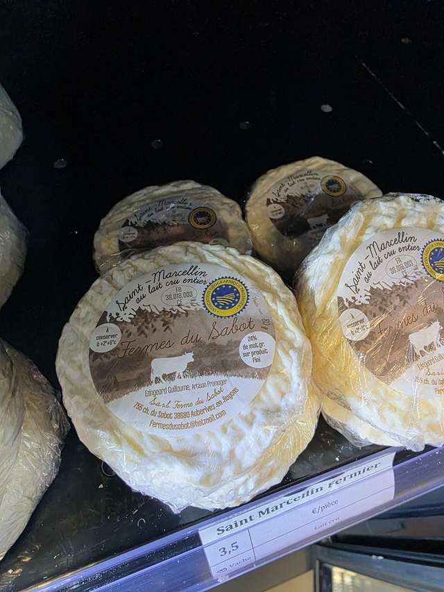 Saint-Marcellin fermier au lait cru